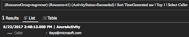 Finding caller in Log Analytics